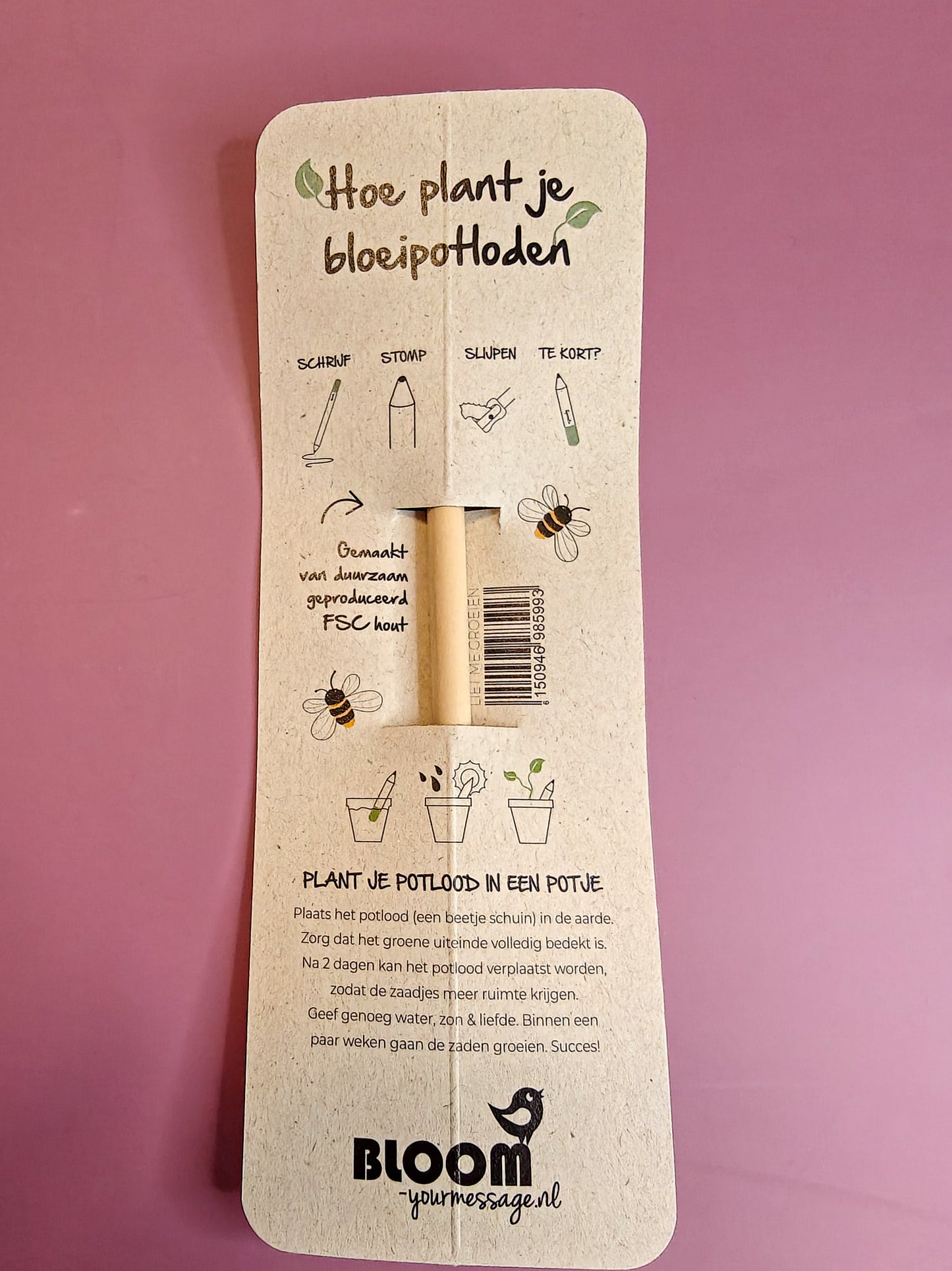 Bloeipotlood - Hoera