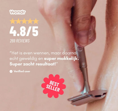 Safety razor - rose