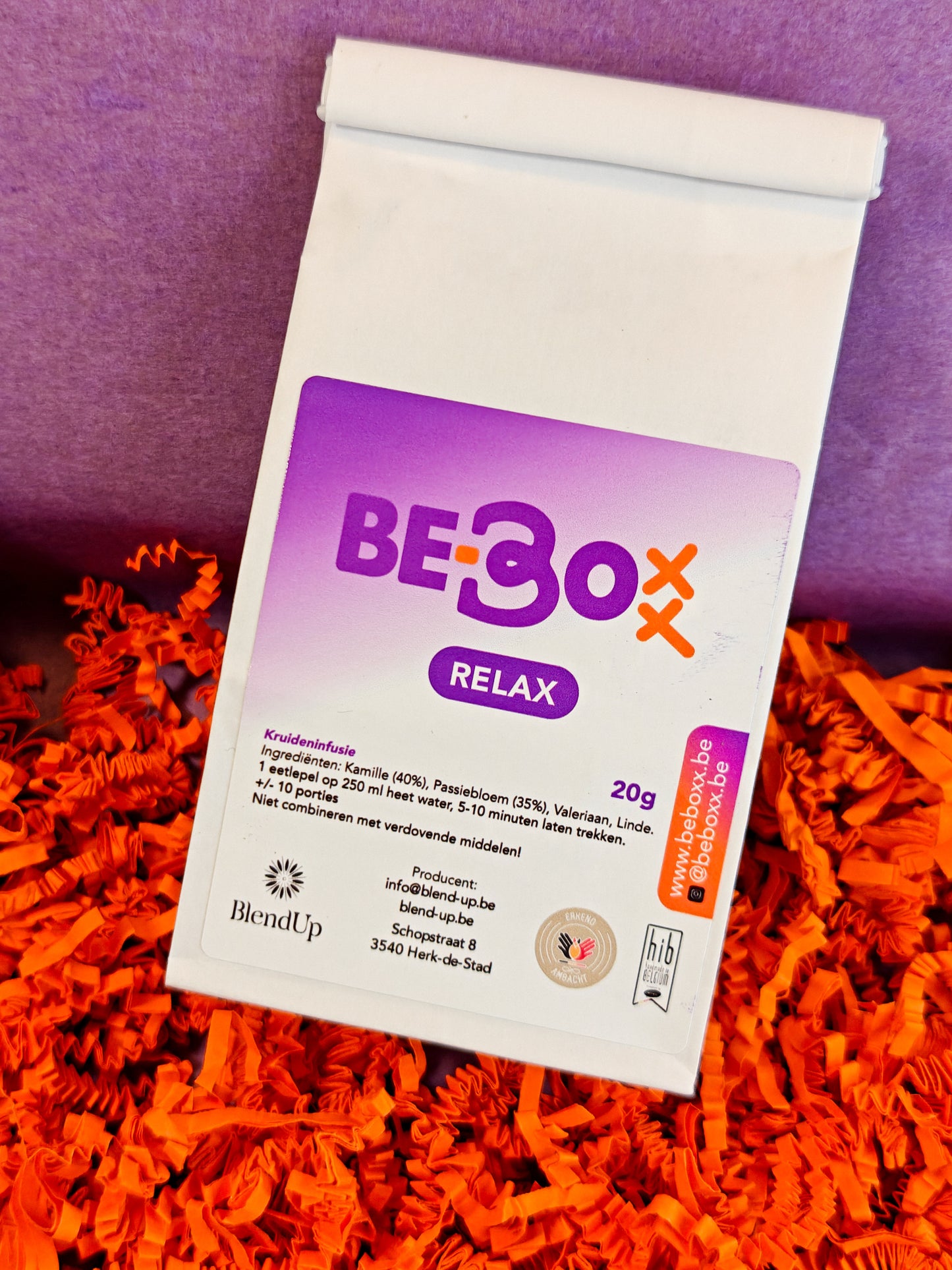 BE RELAXED - brievenbusformaat