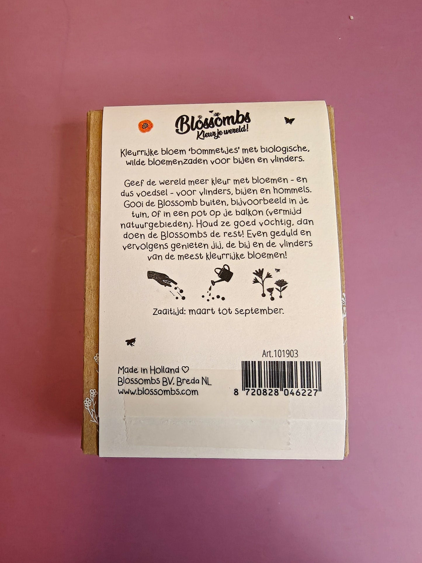 Zaadbommetje – Dankjewel
