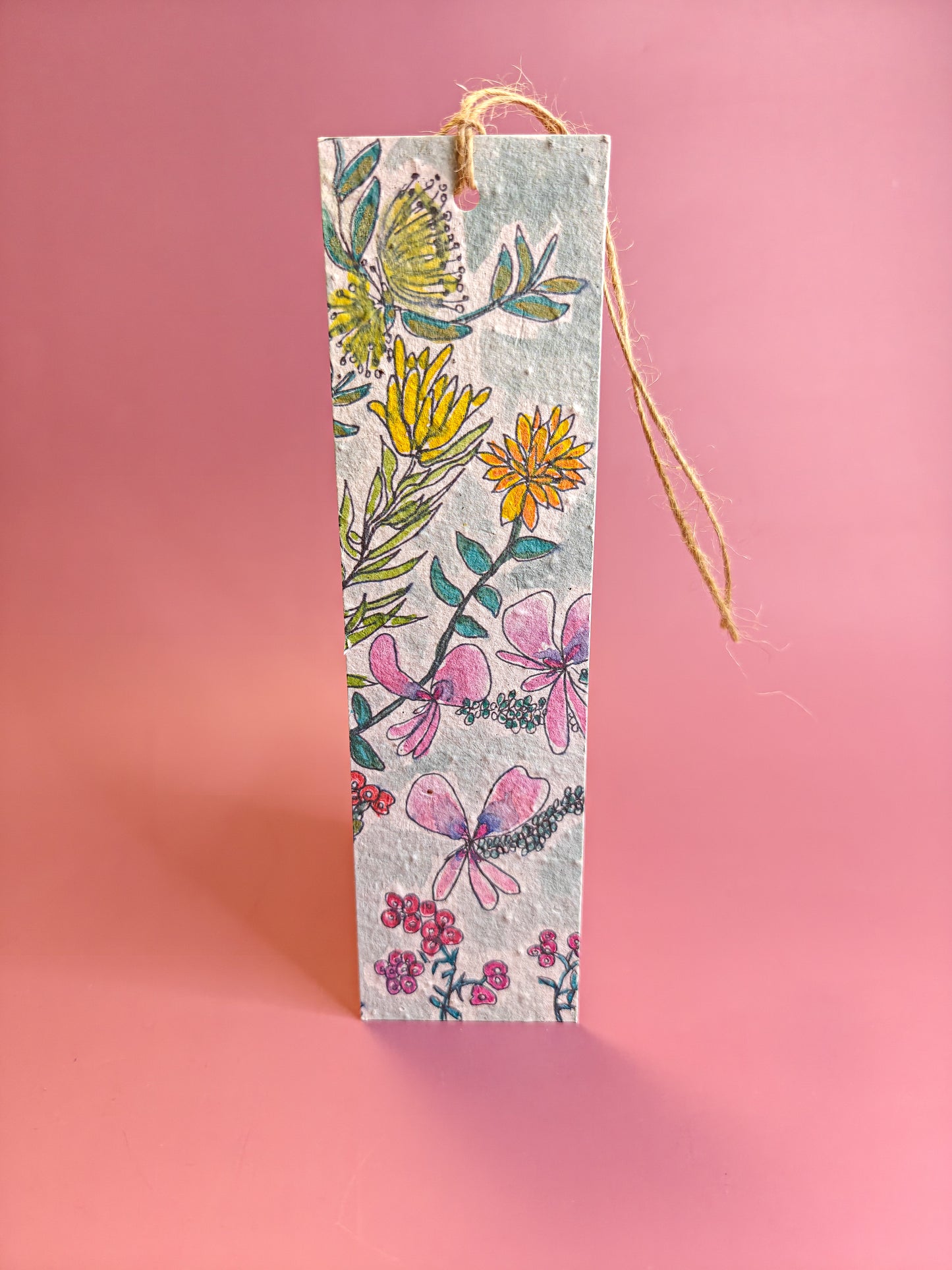 Plantbare bladwijzer - bloemen