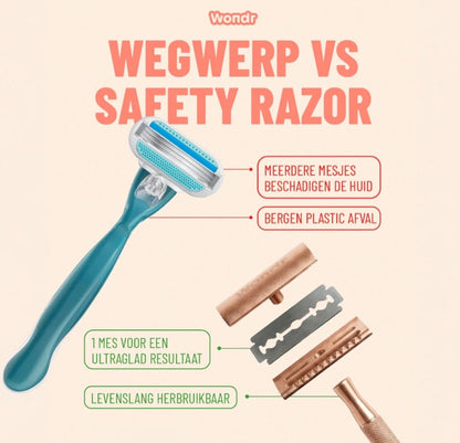 Safety razor - rose